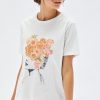 Floral Print Graphic Tee