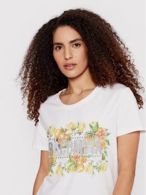 Floral Print Graphic Tee